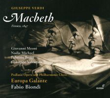 Verdi Macbeth. Europe Galante. Fabio Biondi (2 CD)
